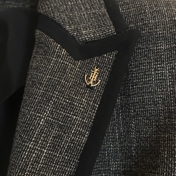 Host Pick: TOMMY HILFIGER Single Button Navy Blazer – Size 8 - Picture 3 of 7